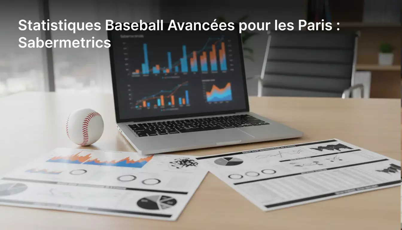 Analyse sabermetrics baseball avec écran de statistiques avancées